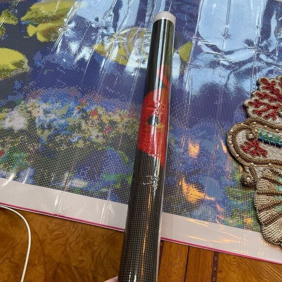 Gorgeous ORANGE GOLD Fish Diamond Painting! - Picture 13 of 16